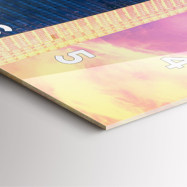 Reloj cuadrado Rascacielos en Varsovia