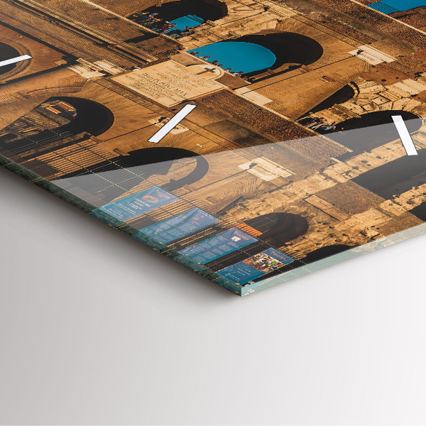 Reloj cuadrado Coliseo en Italia