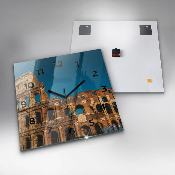 Reloj cuadrado Coliseo en Italia