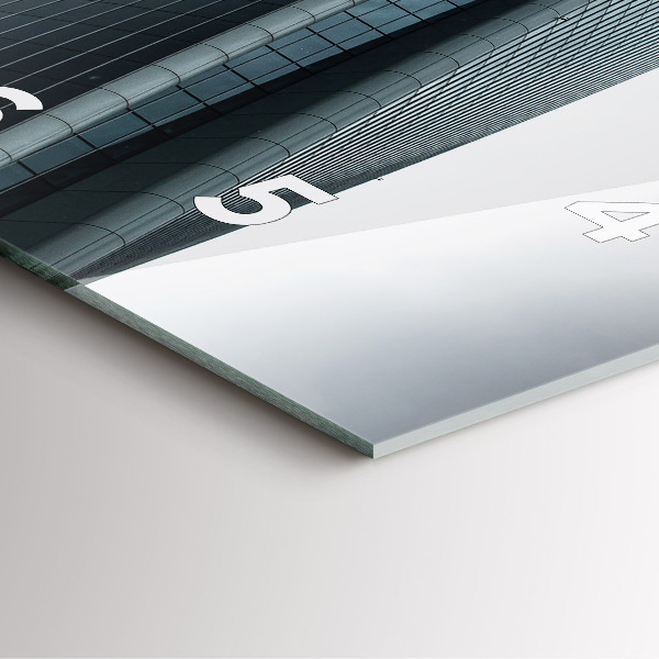 Reloj de pared cuadrado Rascacielos de Milán