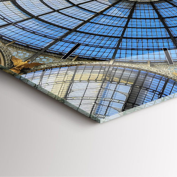 Reloj cuadrado Centro comercial de Milán