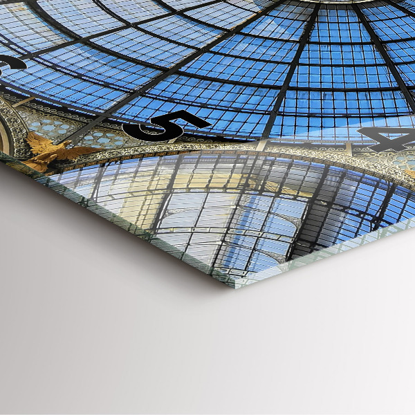 Reloj cuadrado Centro comercial de Milán