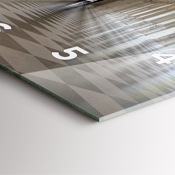 Reloj de pared cuadrado Museo de la Veneria Reale