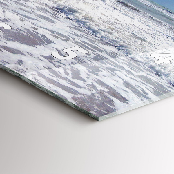 Reloj de pared cuadrado Embarcación hundida