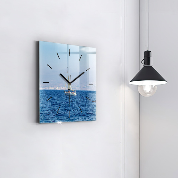 Reloj de pared cuadrado Yate en Tenerife