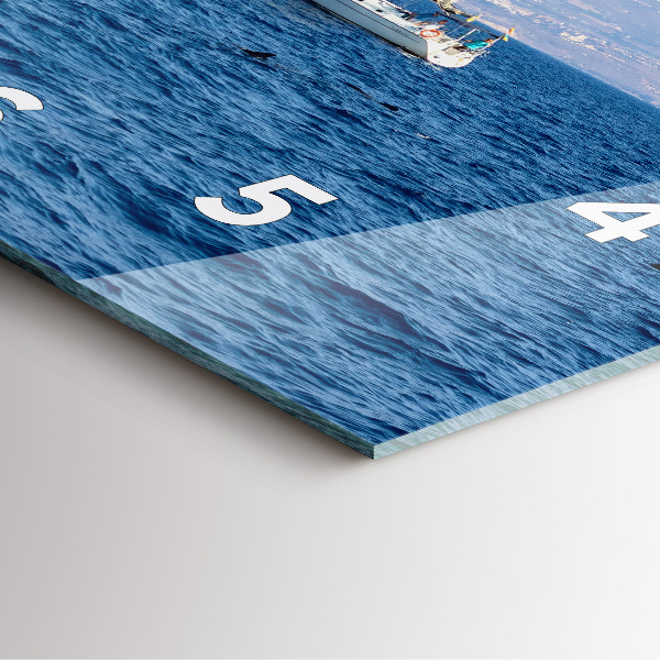 Reloj de pared cuadrado Yate en Tenerife