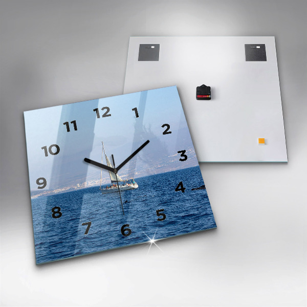 Reloj de pared cuadrado Yate en Tenerife