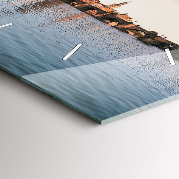 Reloj cuadrado Puente de Carlos en Praga