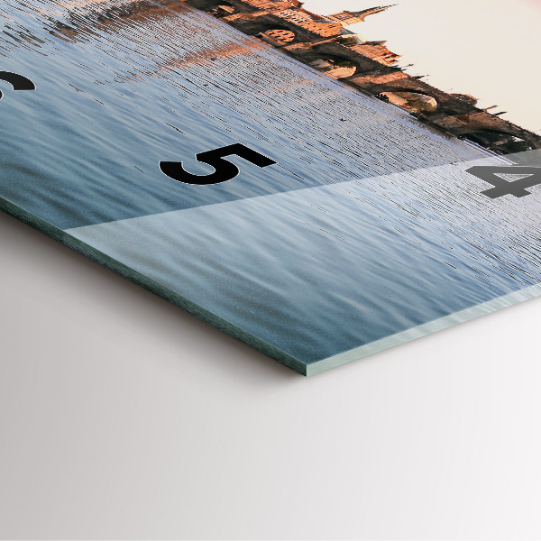 Reloj cuadrado Puente de Carlos en Praga