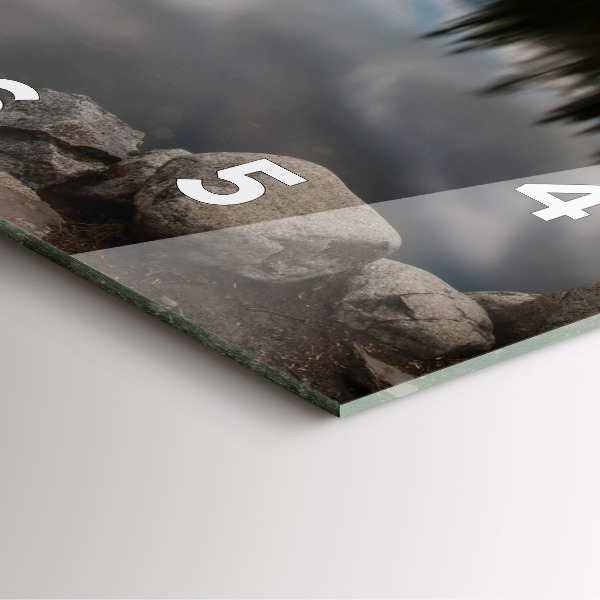 Reloj cuadrado Altos Tatras en Eslovaquia