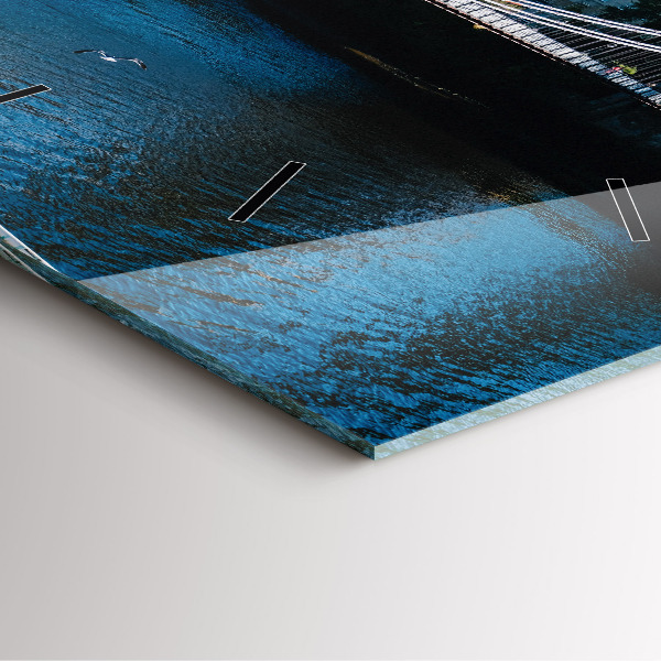 Reloj de pared cuadrado Southportland Escocia