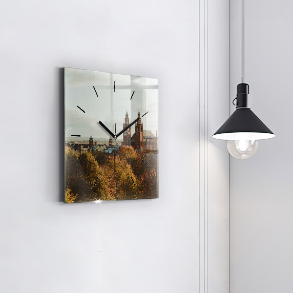 Reloj de pared cuadrado Galería de arte en Glasgow