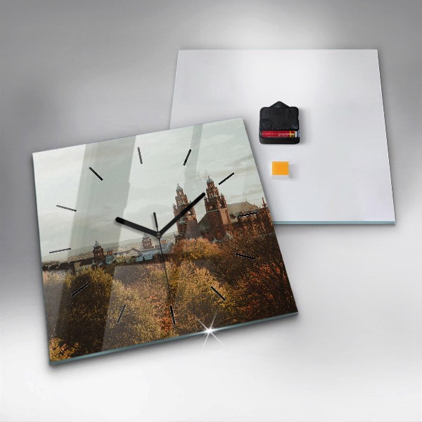 Reloj de pared cuadrado Galería de arte en Glasgow