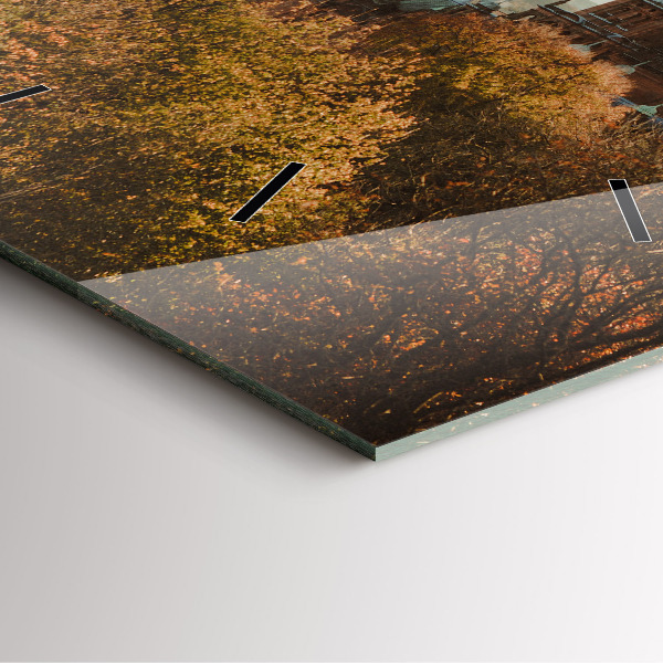 Reloj de pared cuadrado Galería de arte en Glasgow