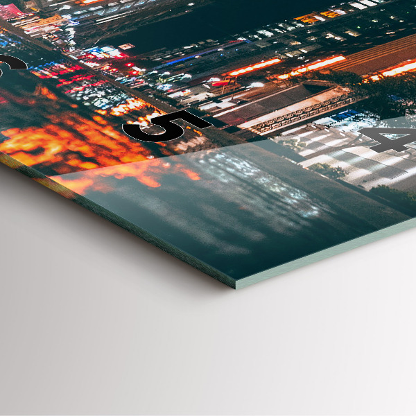 Reloj de pared cuadrado Hotel Hilton en Houston