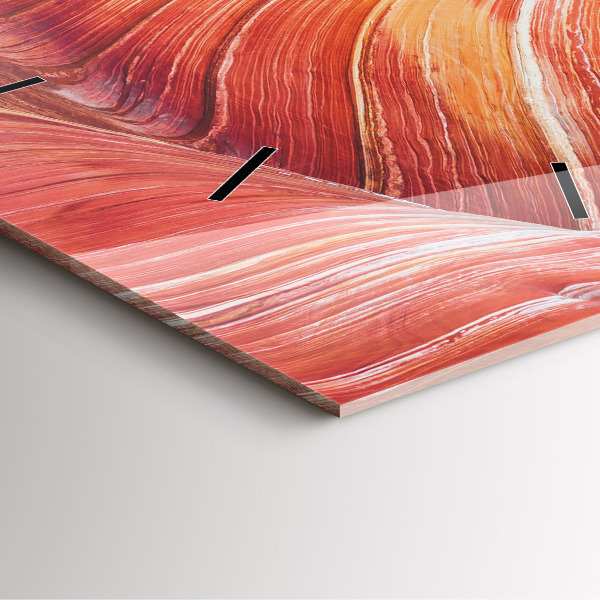 Reloj de pared cuadrado Pintoresco Gran Cañón