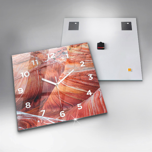 Reloj de pared cuadrado Pintoresco Gran Cañón