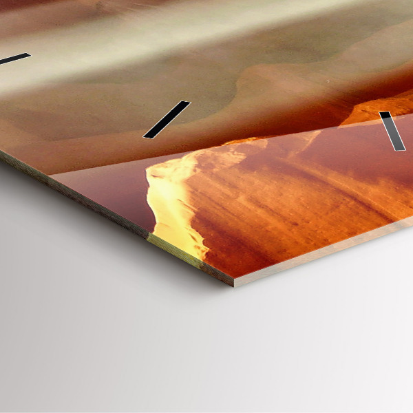 Reloj cuadrado Cañón del desierto