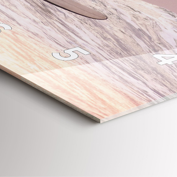 Reloj cuadrado Surfista en Hawai