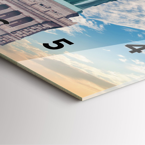 Reloj de pared cuadrado Estatua de la Libertad Nueva York