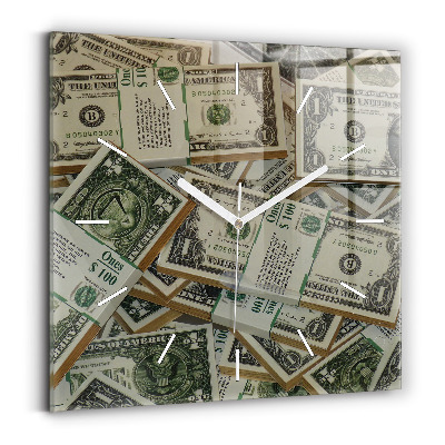 Reloj cuadrado 1 dólar estadounidense