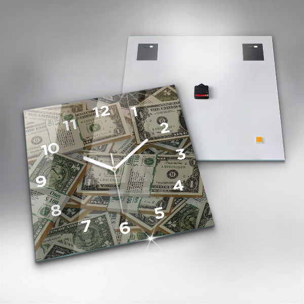 Reloj cuadrado 1 dólar estadounidense