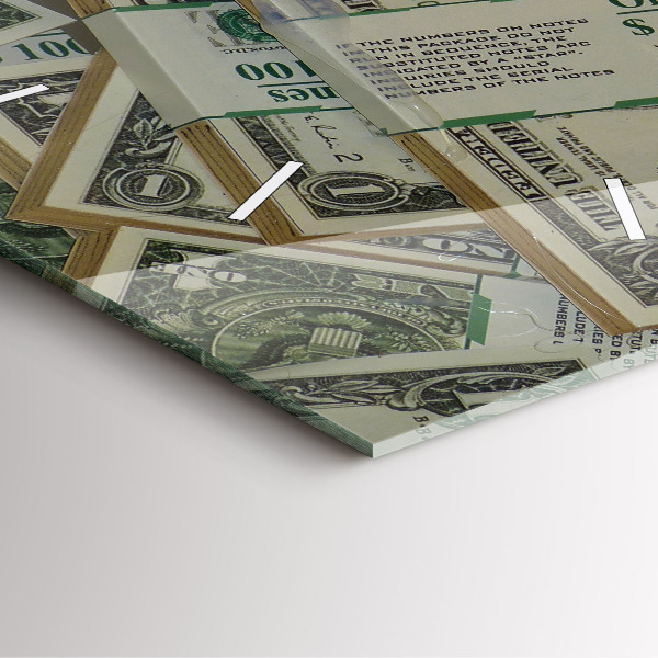 Reloj cuadrado 1 dólar estadounidense