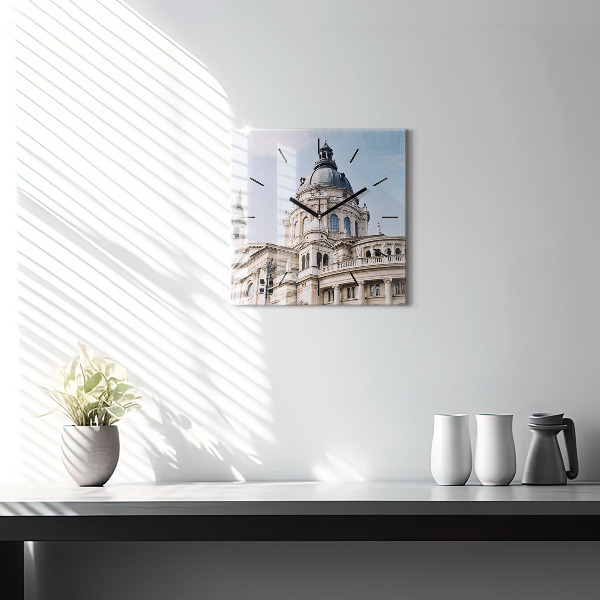 Reloj de pared cuadrado Basílica de San Esteban