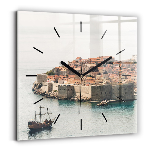 Reloj cuadrado Velero en Dubrovnik