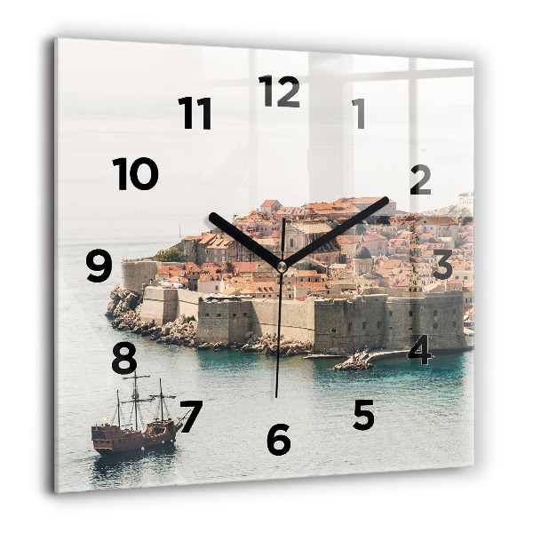 Reloj cuadrado Velero en Dubrovnik