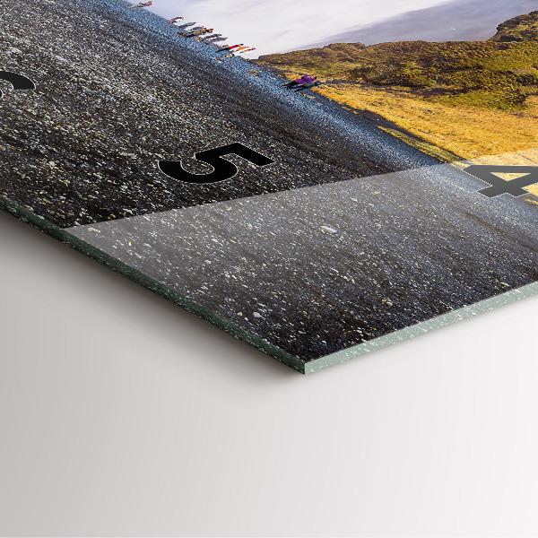 Reloj cuadrado Cascada en Islandia