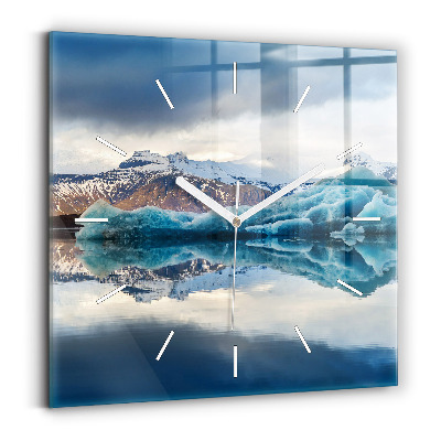 Reloj cuadrado Lago Jokulsarlon Islandia