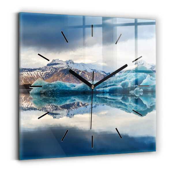 Reloj cuadrado Lago Jokulsarlon Islandia