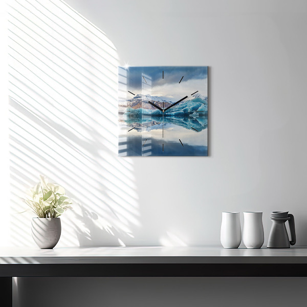 Reloj cuadrado Lago Jokulsarlon Islandia