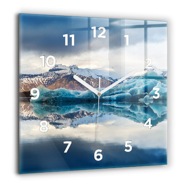 Reloj cuadrado Lago Jokulsarlon Islandia