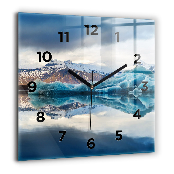 Reloj cuadrado Lago Jokulsarlon Islandia