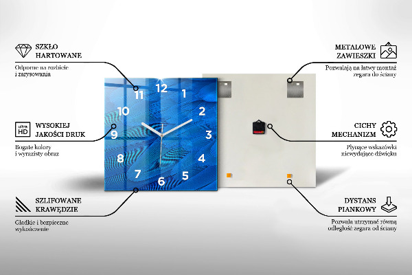 Reloj cuadrado Puerta de Brandemburgo