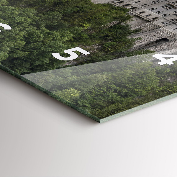 Reloj cuadrado Castillo de Neuschwanstein