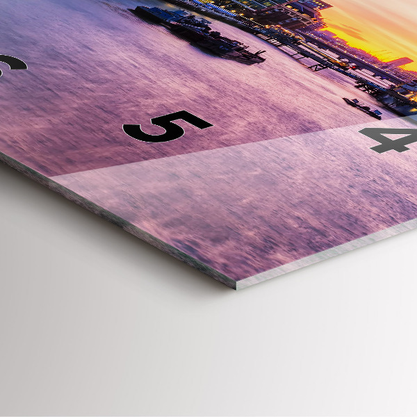 Reloj cuadrado Vista de Londres