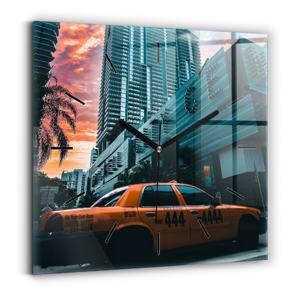 Reloj cuadrado Miami, Florida