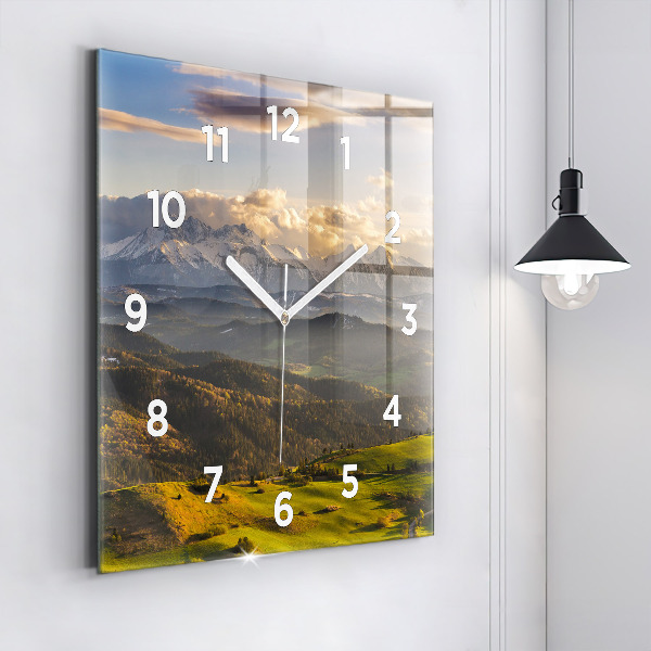 Reloj de pared cuadrado Pieniny - Alto Pico