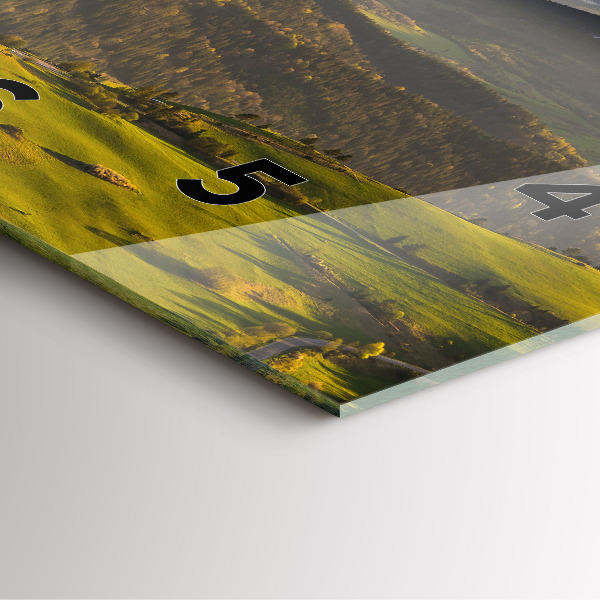 Reloj de pared cuadrado Pieniny - Alto Pico