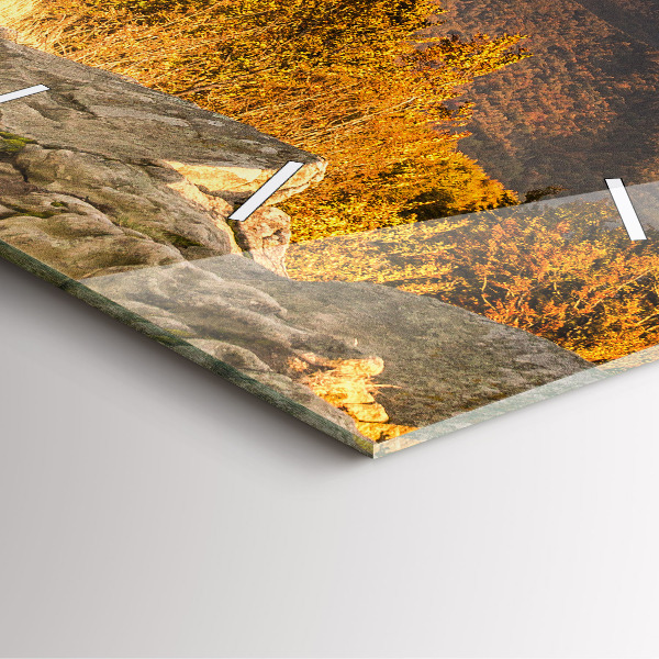 Reloj cuadrado Montañas Bieszczady