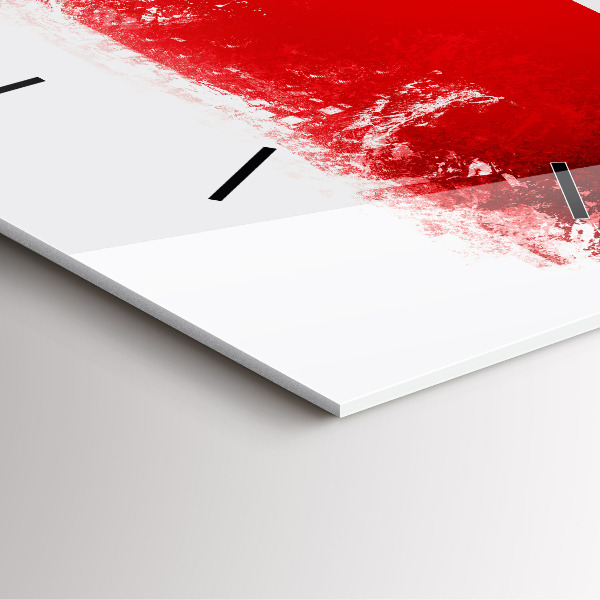 Reloj cuadrado Bandera de la República Checa