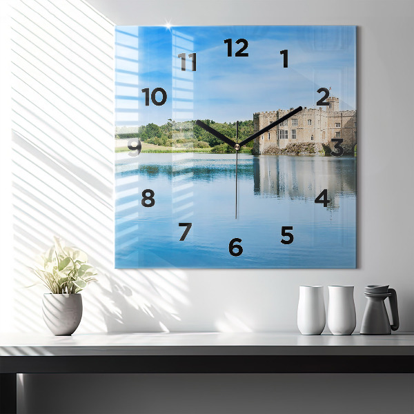 Reloj cuadrado Castillo de Leeds