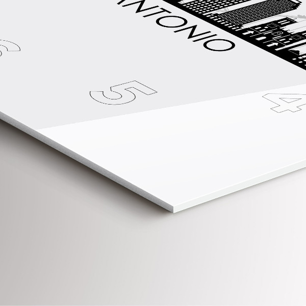 Reloj cuadrado Ciudad San Antonio Texas