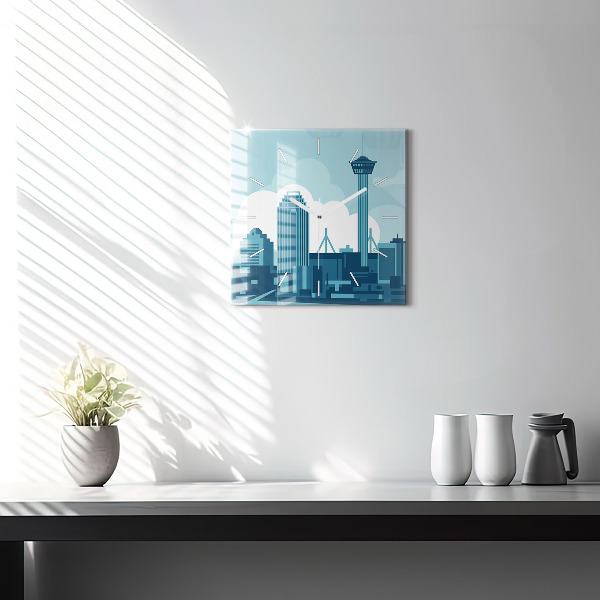 Reloj cuadrado Arquitectura en Estados Unidos