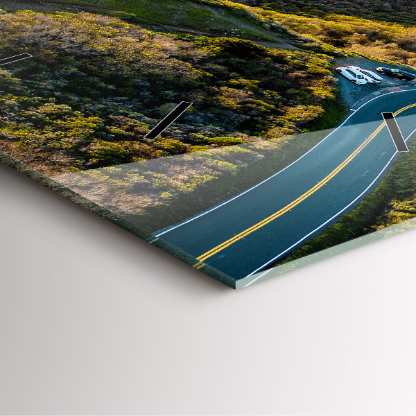 Reloj de pared cuadrado Carretera de San Francisco