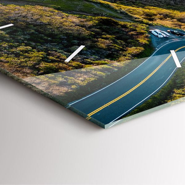 Reloj de pared cuadrado Carretera de San Francisco