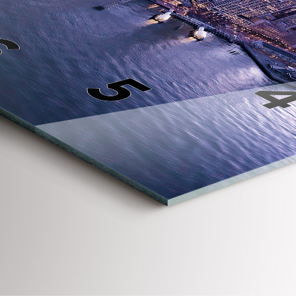 Reloj cuadrado Vista de San Francisco